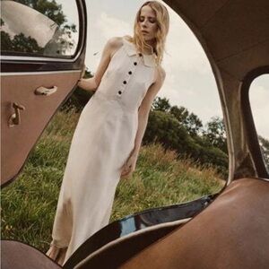 Doen Clayton Dress Mother of Pearl XS